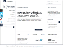 Tablet Screenshot of iqpartners.pl